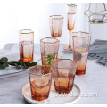 Niestandardowy zestaw szklanek do picia w wodzie pomarańczowym